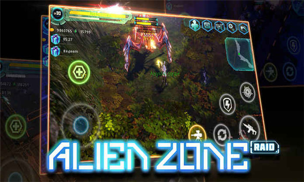 alien zone raidپW(wng)