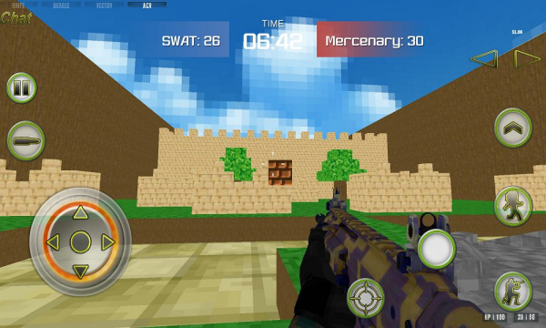 Advanced Blocky Combat SWATΑ