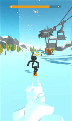 Stickman Snow Ride׿